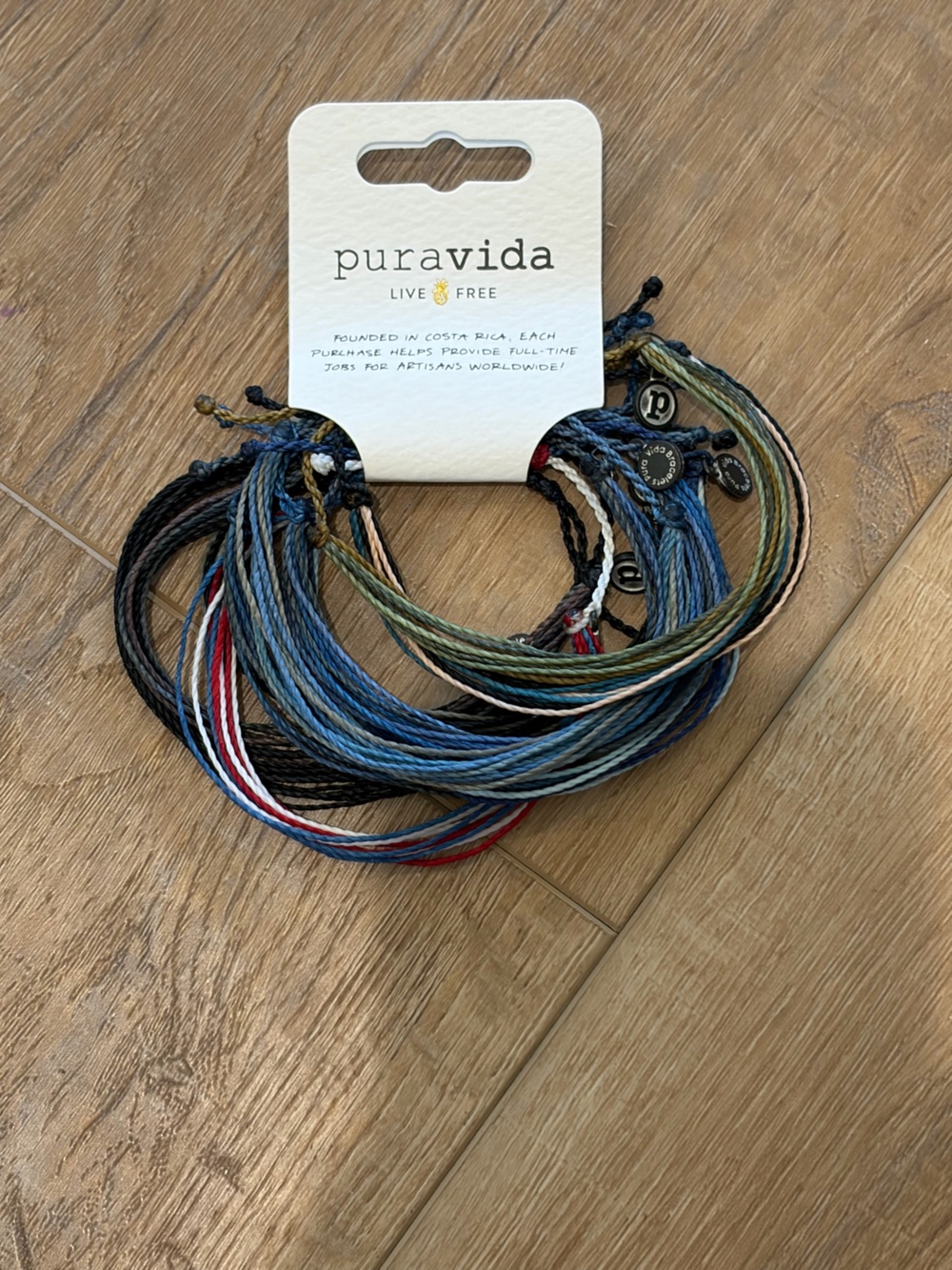 Pura Vida Multicolor Thread 10 Bracelet Set